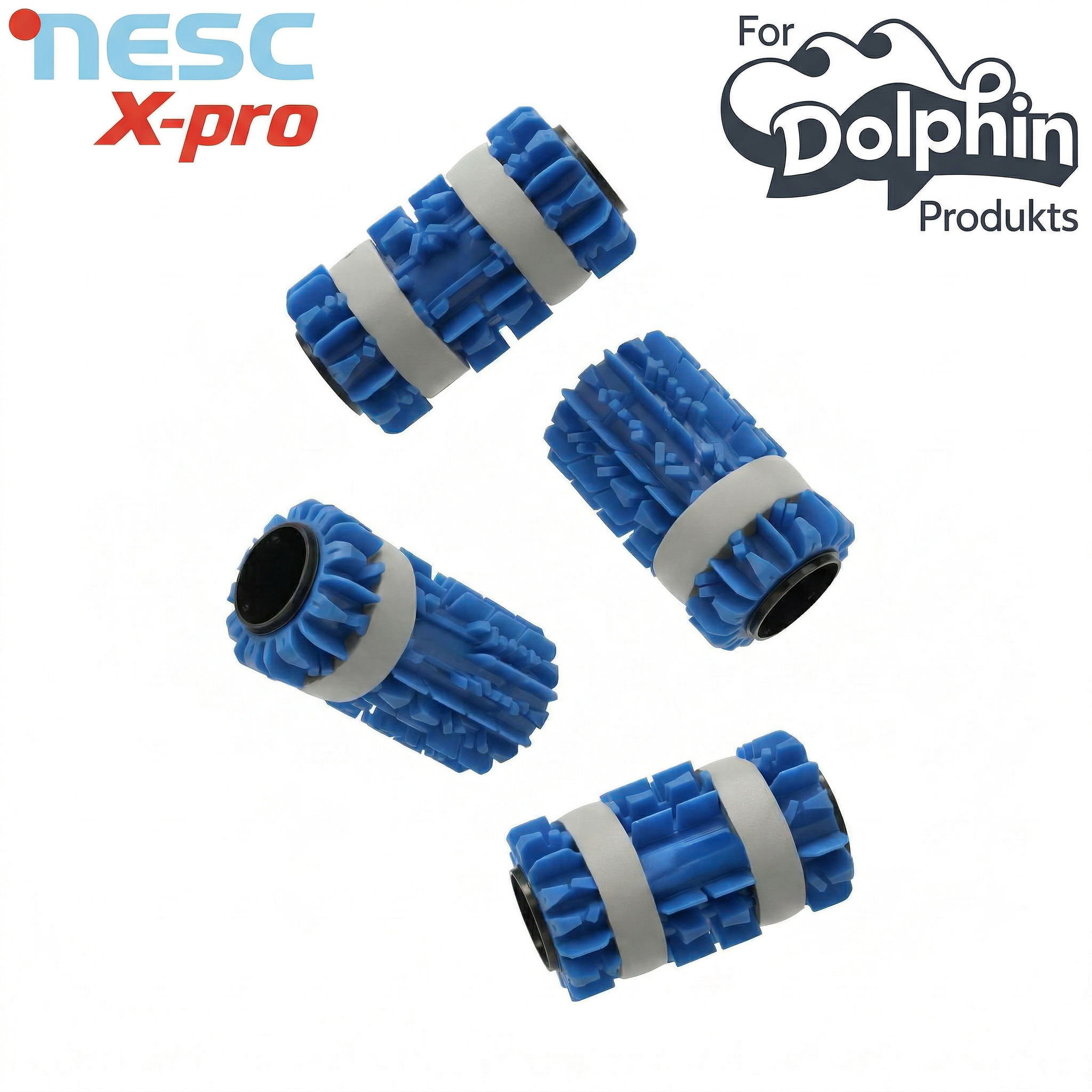 Dolphin Poolroboter PVC-Bürste ( Antriebsbürste mit Wonderbrushringen )